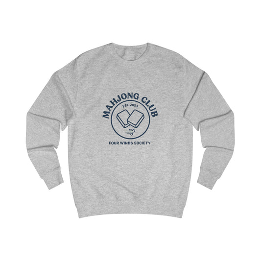 Mahjong Club logo sweatshirt | Mahjong tiles graphic sweatshirt