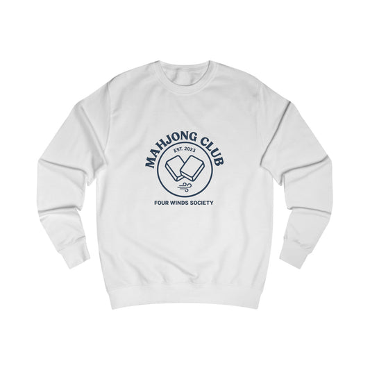 Mahjong Club logo sweatshirt | Mahjong tiles graphic sweatshirt